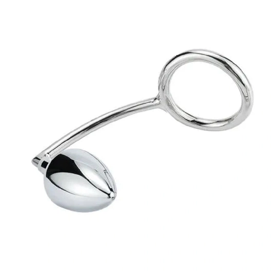 Anal Hooks Anal Cock Stainless DiscreetChoice Set Hook with Steel Ring 4663 0813